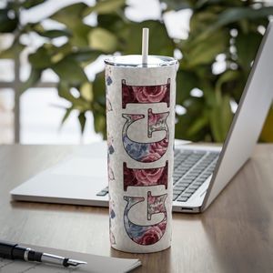 Hand Crafted Floral GiGi 20oz Tumbler